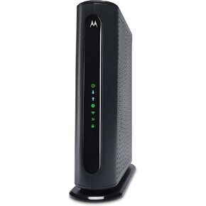 MOTOROLA MG7540 16x4 Cable Modem Plus AC1600 Dual Band Wi-Fi Gigabit Router with DFS, 686 Mbps Maximum DOCSIS 3.0 - Approved by Comcast Xfinity, Cox, Charter Spectrum, More