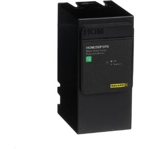 Square D - HOM250PSPD Homeline Whole House Surge Protection Device, 50kA, 120/240V, 1-Phase, No Wiring, Plug-On Neutral in Saudi Arabia