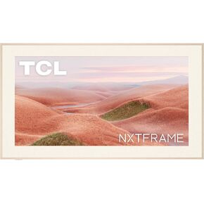 تلفزيون TCL 65 بوصة QLED 4K ذكي NXTFRAME مع تلفزيون Google (65A300W، موديل 2024) Dolby Vision HDR وDolby Atmos، مساعد Google المدمج مع جهاز التحكم عن بعد الصوتي، يعمل مع Alexa، بث التلفزيون in Kuwait