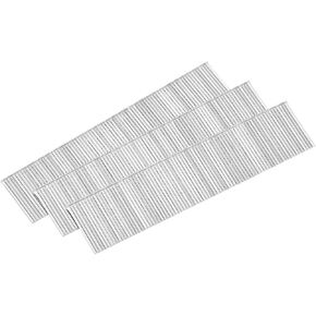 uxcell 900Pcs 18 Gauge Brad Nails, 1" Length Straight Finishing Nails, Galvanized Carbon Steel Nails for Woodworking Construction Silver Tone