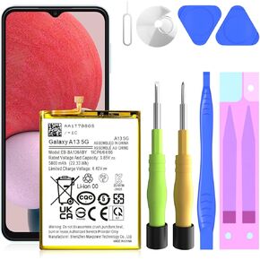 Galaxy A52 Battery,[5800mAh] Li-Polymer EB-BG781ABY Replacement Battery for Samsung Galaxy A52 (4G / 5G) SM-A526 SM-A526B/DS SM-A5260&Samsung Galaxy S20 FE SM-G780 & S20 FE 5G SM-G781