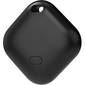 Key Finder, Wallet Tracker Works with Apple Find My (iOS only), Replaceable Battery, Water-Resistant, Bluetooth Item Finder for Bags, Luggage, Pets & Backpack, 4 Pack Black
