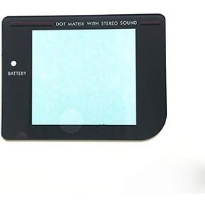 Glass Screen Lens Cover Replacement for Gameboy Game Boy GB DMG Original System-Black