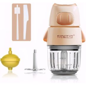 FANSIDI 2024 Baby Food Processor | Baby Food Maker - Multi-Function Food Blender for All Stages of Baby's Growth, Puree, Fruit,Vegetable, Meat, Compact Baby Food Grinder with 1 Durable Glass Container