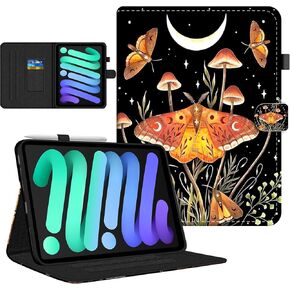 iPad Air 11 Inch Case M2 2024, iPad Air 5th Gen/iPad Air 4th Gen Case 10.9 Inch, iPad Pro 11 Case 4th/3rd/2nd/1st with Pencil Holder/Magnetic Closure/Card Slots/Auto Wake Sleep, Colored Painting Cat