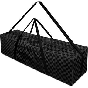Tripod Carrying Case - 47 Inch 600D Oxford Tripod Bag with Shoulder Straps and Dual Handles Full Zippers for Lights, Cameras, Microphone Stands, Music Stands