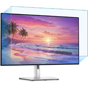 F FORITO واقي شاشة غير لامع مضاد للضوء الأزرق مقاس 32 بوصة لسطح المكتب قطري 32 بوصة، تلفزيون LCD، LED، OLED وQLED 4K HDTV، يقلل من إجهاد العين وغطاء شاشة كمبيوتر مضاد للوهج in Kuwait