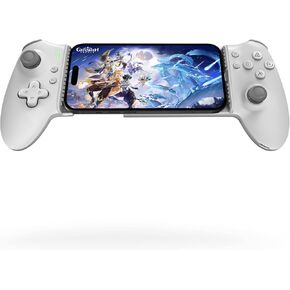 Joso Mobile Gaming Controller for Android and iPhone 15 Series (USB-C), Plug and Play Gamepad with Hall Effect Joysticks/Hall Trigger, 2 Mappable Buttons, Remote Control Gaming Console