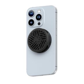 Hagibis Magnetic Cell Phone Cooler Ultrathin Cooling Fan Portable Lightweight Mobile Phone Radiator for iPhone 16 15 Pro Max, MagSafe Series, iPad Pro, Android, Tablet (Black)
