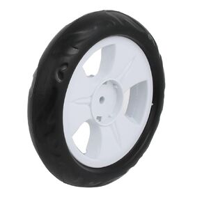 uxcell 2pcs 135mm Dia Plastic Single Wheel Pulley Rolling Roller White 6x22mm