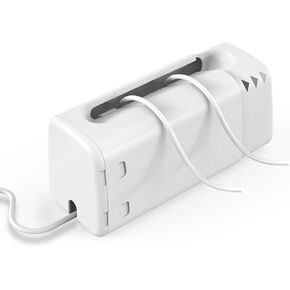 Improved Power Strip Cover Box(1 Pack) 丨Outlet Covers Baby Proofing丨Outlet Cover Box丨Adjustable Length Childproof Outlet Cover丨Preventing Toddlers from Touching Sockets丨Fits Most Sockets.