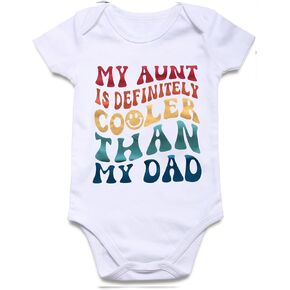 Baby Boys Girls Clothes Newborn Infant Romper Bodysuits Funny Outfit 0-12 Months