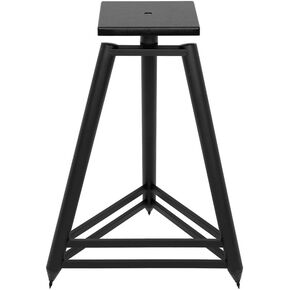 Monolith Easel Style Speaker Stand, 24in (Each) Adjustable Spikes, Supports up to 100 LBS, Sturdy Construction, Compatible with Most Bookshelf Speakers