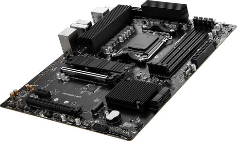 اللوحة الأم MSI PRO B650-S WiFi ProSeries (معالجات سلسلة AMD Ryzen 9000/8000/7000، AM5، DDR5، PCIe 4.0، فتحات M.2، SATA 6 جيجابت/ثانية، USB 3.2 Gen 2، HDMI/DP، Wi-Fi 6E، بلوتوث 5.3، شبكة محلية بسرعة 2.5 جيجابت في الثانية، ATX) in Kuwait