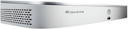 Lorex D841A82 4K Ultra HD Analog 8 Channel 1HDD 2TB Security DVR مع كشف الحركة المتقدم والتحكم الصوتي المنزلي الذكي، Lorex Home، أبيض (M.) (متجدد) in Saudi Arabia