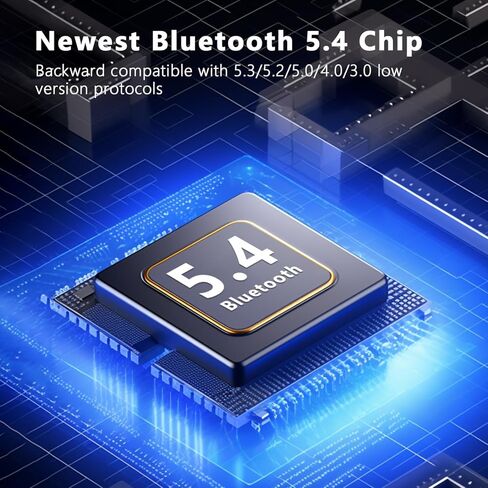محول بلوتوث USB من Giveet للكمبيوتر الشخصي، جهاز إرسال صوت USB Bluetooth V5.4 للكمبيوتر المكتبي والكمبيوتر المحمول، التوصيل والتشغيل، يدعم MacOS Windows 11/10/8.1/8/7، زوج مع مكبر صوت سماعات بلوتوث in Kuwait