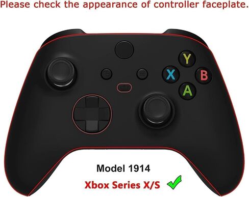 eXtremeRate Replacement Shell for Xbox Series X & S Controller - Unleash Your Style - Celestial Serpent's Embrace Custom Acessories Skin Front Housing Cover for Xbox Core Controller [Control Without] in Kuwait