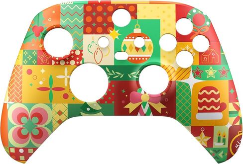 eXtremeRate Replacement Shell for Xbox Series X & S Controller - Unleash Your Style - Celestial Serpent's Embrace Custom Acessories Skin Front Housing Cover for Xbox Core Controller [Control Without] in Kuwait