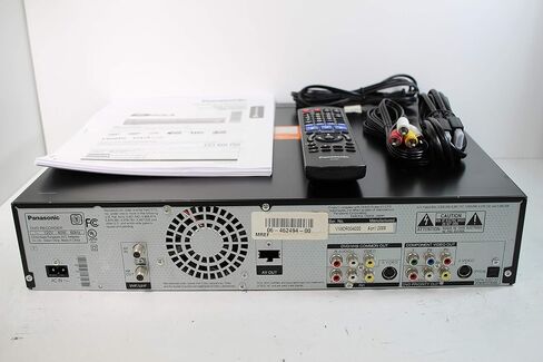 باناسونيك VHS إلى مسجل DVD VCR كومبو مع جهاز تحكم عن بعد، HDMI (متجدد) in Saudi Arabia