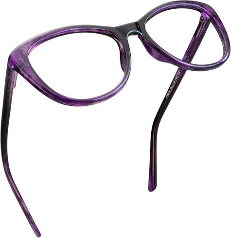 LifeArt Blue Light Blocking Glasses, Anti Eyestrain, Computer Reading Glasses, Gaming Glasses, TV Glasses for Women Men, Anti Glare (Black, 0.25 Magnification) in Saudi Arabia