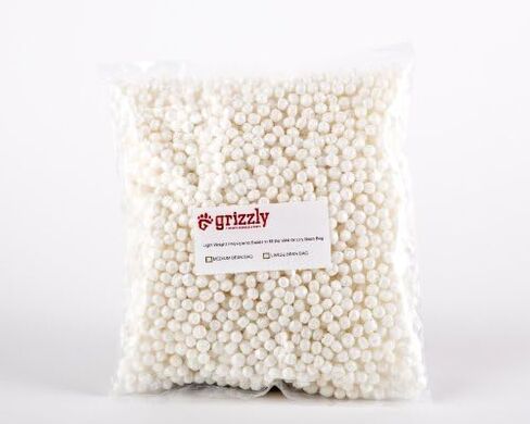 Grizzly Polystyrene, Poly Styrene beads, balls to fill the Grizzly MEDIUM Camera Bean Bag, Photography & Video Bean Bag, Tripod Bag, Camera Support & Sandbag, Camera Beanbag, Spotting Scope Support in Saudi Arabia