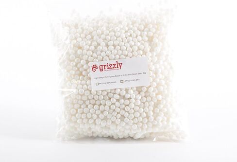 Grizzly Polystyrene, Poly Styrene beads, balls to fill the Grizzly MEDIUM Camera Bean Bag, Photography & Video Bean Bag, Tripod Bag, Camera Support & Sandbag, Camera Beanbag, Spotting Scope Support in Saudi Arabia