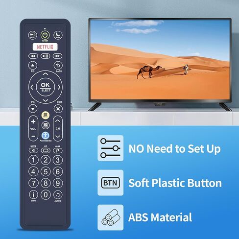 PZL New Universal Replacement Remote Control for Enseo 815-00025 Hotel Hospital with Netlfix in Saudi Arabia