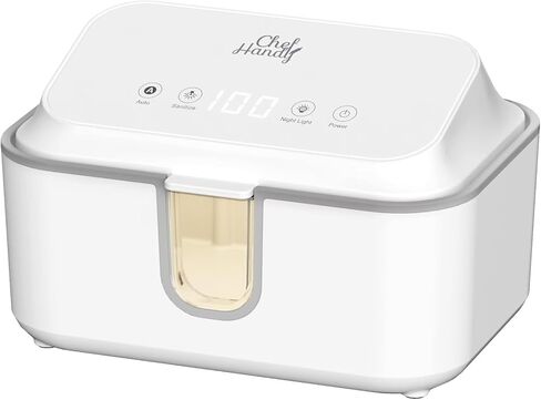 Baby Wipe Warmer, Wipes Warmer, Diaper Wipe Warmer with UV Sanitizer, 3 Temperature Settings & Night Light, Large Capacity, Even Heating, Wet Wipes Dispenser for Babies (White) in Saudi Arabia