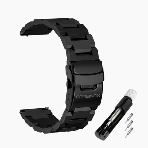 CARBINOX Band Durable 22mm Compatible Smartwatches Adjustable, Secure Fit in Kuwait
