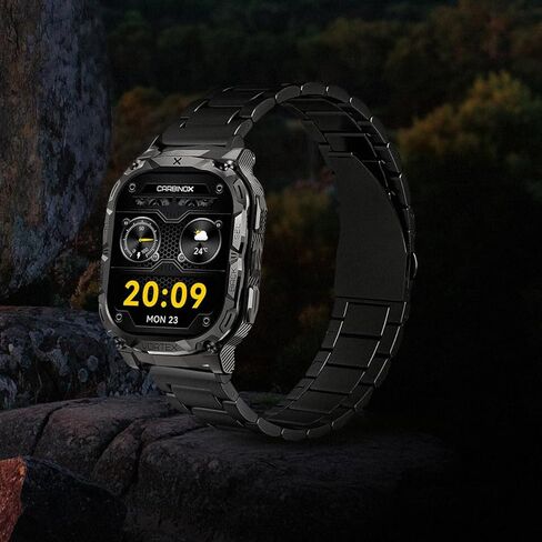 CARBINOX Band Durable 22mm Compatible Smartwatches Adjustable, Secure Fit in Kuwait