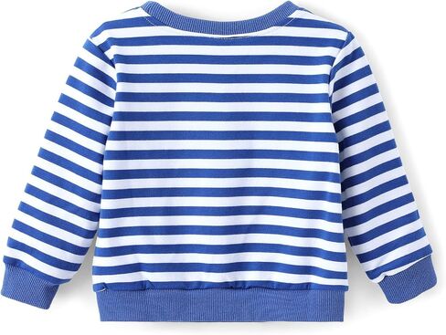 PATPAT Baby Boy Sweatshirt Crewneck Long Sleeve Sweatshirt Infant Boy Pullover Sweater Clothes in Saudi Arabia