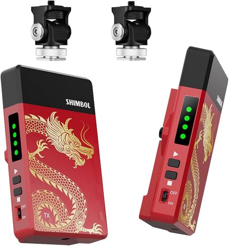 نظام نقل الفيديو اللاسلكي Shimbol TP MINI مع حامل الحذاء الساخن، جهاز إرسال واستقبال HDMI نطاق نقل 600 قدم 0.07 ثانية تصميم حلقة HDMI منخفضة الكمون in Kuwait