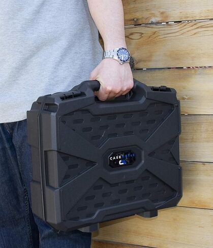 حقيبة سفر CASEMATIX متوافقة مع Starlink Mini، وKickstand، ومحول الأنابيب، والكابلات، وإمدادات الطاقة والمزيد - حقيبة تخزين محمولة ذات هيكل صلب مع طبقة داخلية من الفوم الممتص للصدمات قابلة للتخصيص in Kuwait