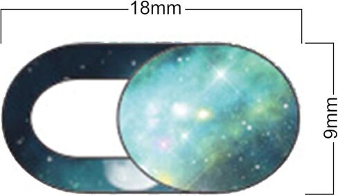 TENOC Webcam Cover, Camera Privacy Cover Slide for Laptop/Cell Phone/iPad/PC/Tablet, Protect Your Privacy and Security, 5 Pcs, Black in Kuwait