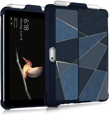 for Surface Go 3 Case Surface Go 2 Case, Surface Go Case, Shockproof Rugged Folio Surface Go 3/ Go 2/ Go Protective Case Cover Compatible with Microsoft Surface Go 2/ Go 3/ Go 10 inch Tablet in Kuwait