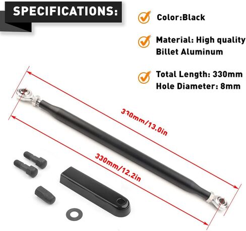 Newsmarts CNC Gear Shift Linkage Shifter استبدال لـ Harley Davidson Road Street Dyna Softail Touring Electra Glide Road King 1980-2020 in Saudi Arabia