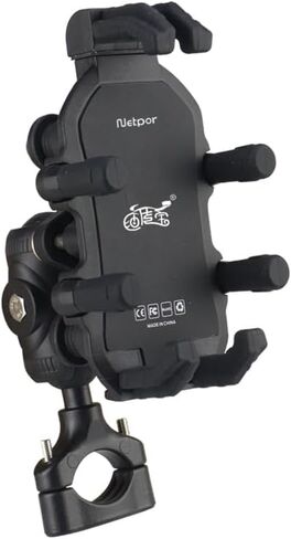 Mobile Phone Holder Motorcycle Phone Mount Bicycle Handlebar Phone Holder Cell Phone Mount Anti-Shock Installation of Handlebar for iPhone,Samsung,LG(CD3463) in Saudi Arabia