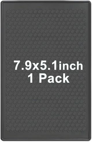 Ninyoon 7.9x5.1 Inch Sticky Pad for Car Dashboard, Sticky Dash Pad Non Slip Phone Pad for Car, Dashboard Mat Car Dash Non Slip Mat Cell Phone Holder, Tailorable Washable and Reusable (1 Pack) in Kuwait