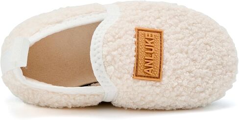 ANLUKE Kids Toddler Slippers Boys Girls Indoor House Shoes Non-Slip Slippers Socks Outdoor Warm Walking Shoes in Saudi Arabia