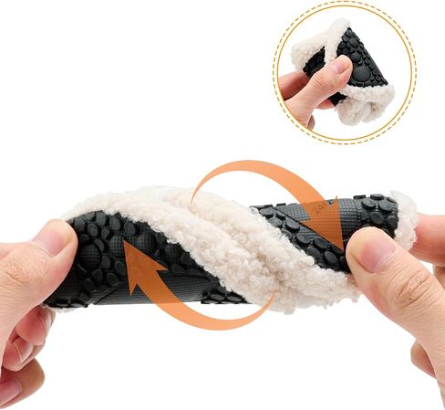ANLUKE Kids Toddler Slippers Boys Girls Indoor House Shoes Non-Slip Slippers Socks Outdoor Warm Walking Shoes in Saudi Arabia