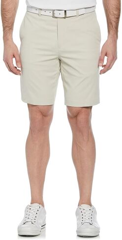 PGA TOUR 9" Men’s Golf Shorts with Active Waistband, Solid Stretch Fabric, Sun Protection, Moisture-Wicking in Saudi Arabia