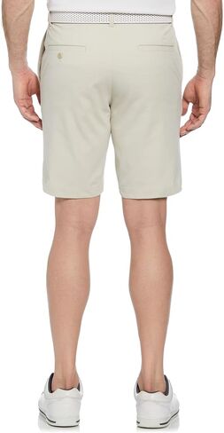PGA TOUR 9" Men’s Golf Shorts with Active Waistband, Solid Stretch Fabric, Sun Protection, Moisture-Wicking in Saudi Arabia