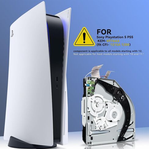 Blu-Ray DVD Optical Disc Drive Connector Module Replacement for Sony PlayStation 5 PS5 KEM-497AAA (fit CFI- 1215A 1200) in Kuwait