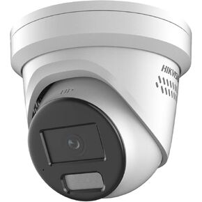 Hikvision IP Camera DS-2CD2347G2-LSU/SL 2.8mm Lens 4mp Color Vu Strobe Light and Audible Warning Fixed Turret Network Camera,Built-in Microphone and Speaker,IP67,130 dB,Support Face Capture