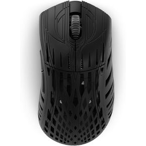 PWNAGE Stormbreaker Wireless Magnesium Gaming Mouse 4kHz - Esports Pro Gamer Flawless Professional PAW3395 Optical Sensor 26,000 DPI - 4000Hz -100% PTFE Skates Wireless Ergo - Black