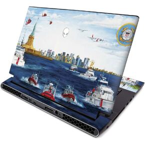 MightySkins Skin for Alienware M15 R2 (2019) - Standing Watch | Protective, Durable, and Unique Vinyl Decal Wrap Cover | Easy to Apply, Remove, and Change Styles | Made in The USA