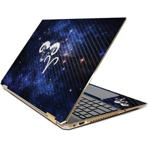 MightySkins Carbon Fiber Skin for HP Spectre X360 15.6" Gem-Cut (2019) - Standing Watch | Protective, Durable Textured Carbon Fiber Finish | Easy to Apply, Remove, and Change Styles | Made in The USA