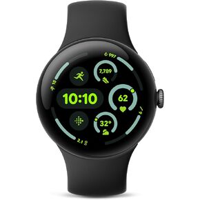Google Pixel Watch 3 (45mm) 2024 Model - Android Smartwatch, Heart Rate Tracking, Fitbit Advanced Running, Fitness Insights, 24-Hour Battery - Matte Hazel Aluminum Case - Hazel Band - Wi-Fi in Kuwait
