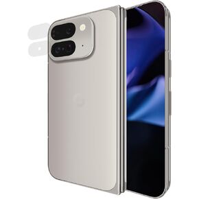 Case-Mate Google Pixel 9 Pro Fold Camera Lens Protector - Double Layer 9H Tempered Glass - Durable Anti-Scratch and Anti-Shatter Materials - Ultra HD View w/Night Shooting, Case Friendly, Easy Install