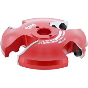 Freud 4-15/16" (Dia.) 2+2 Advanced Design Raised Panel Insert Shaper Cutter for 3/4" Stock with 3/4" bore (UC213-IC)